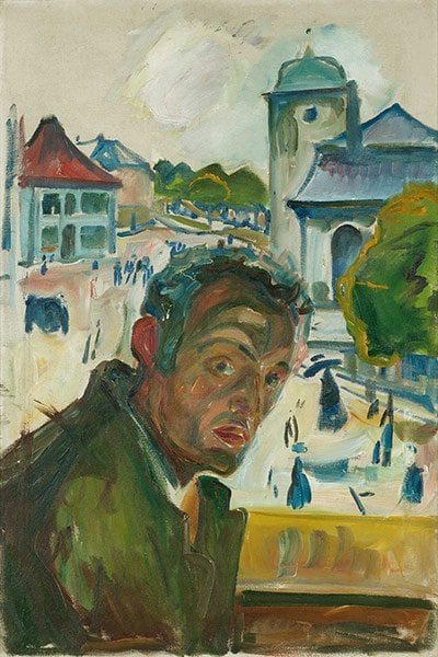 Self portrait in Bergen