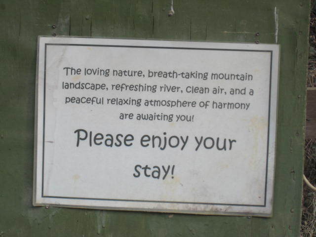 note in Ecovillage_dmit river valley_Lebanon