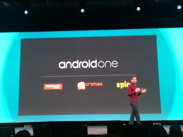 Η παρουσίαση του Android One από τον Sundar Pichai