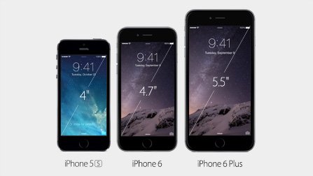 Τα δύο νέα μοντέλα του iPhone 6 σε σχέση με το 5S